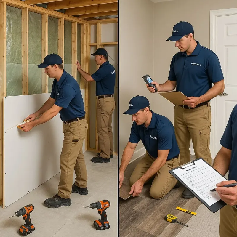 Repairs and Reconstruction process in Otsego County, NY